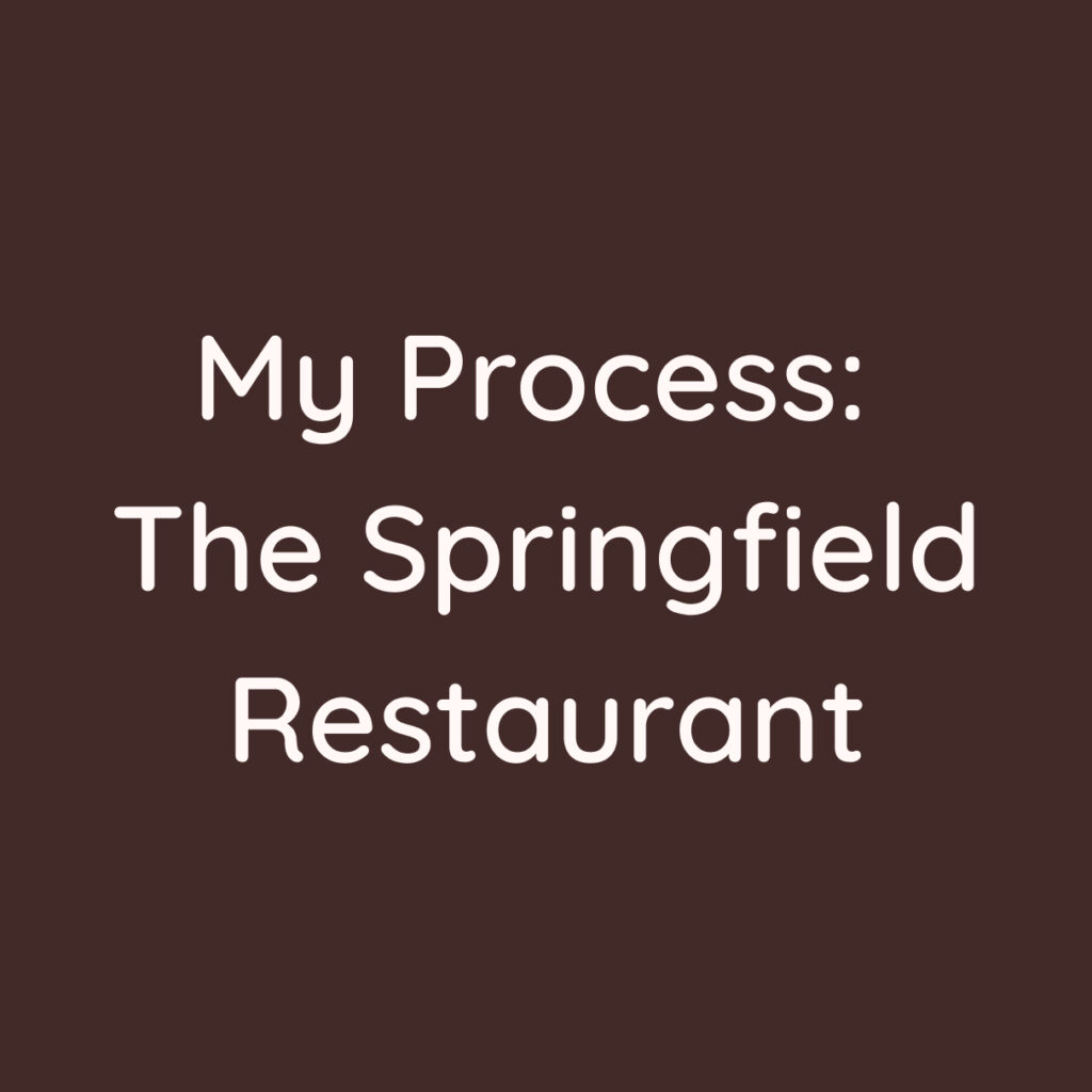 Protected: The Springfield Restaurant